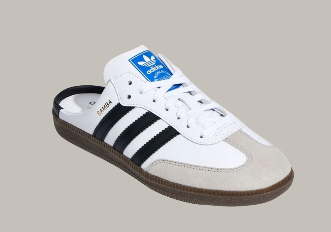 Samba OG Mule White and black