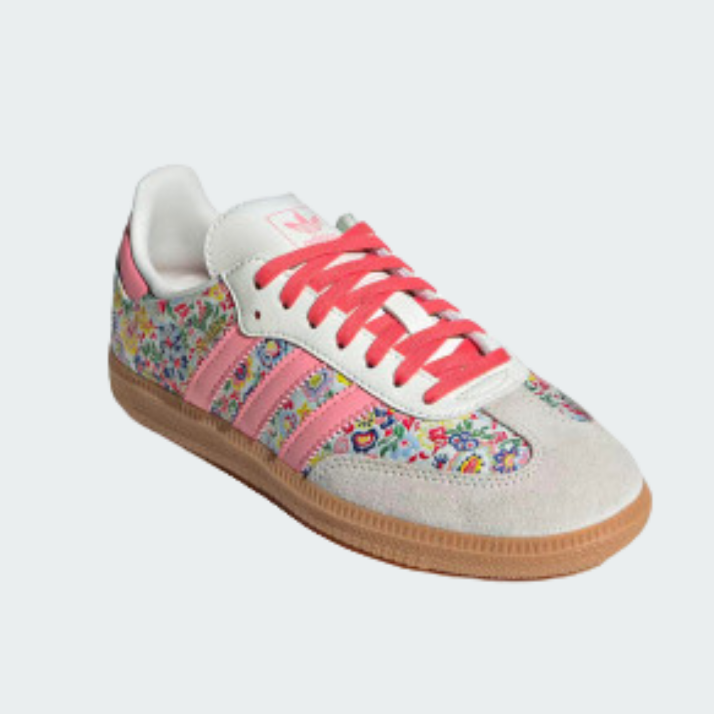 Samba London Floral Embroidered Sneakers
