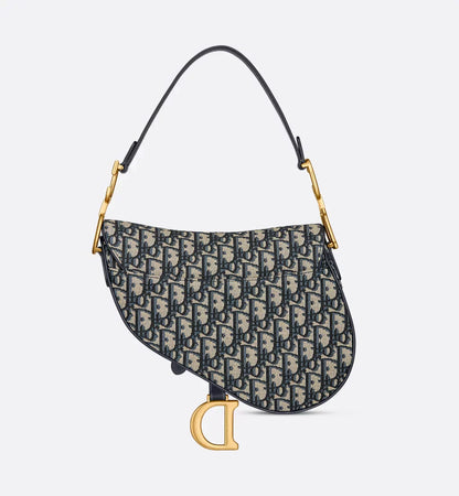 Saddle Bag With Strap - Blue Edition