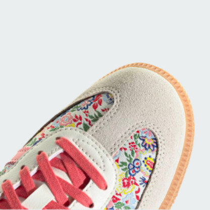 Samba London Floral Embroidered Sneakers