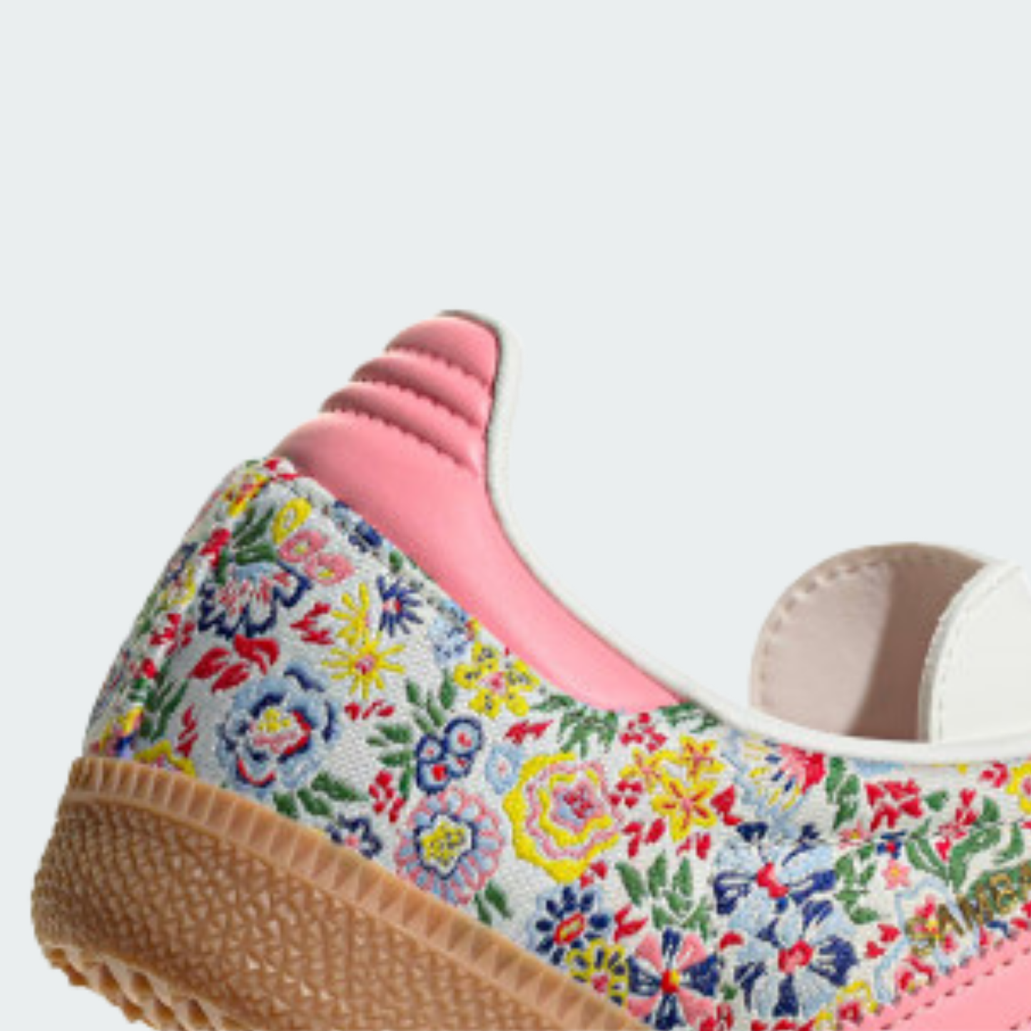 Samba London Floral Embroidered Sneakers