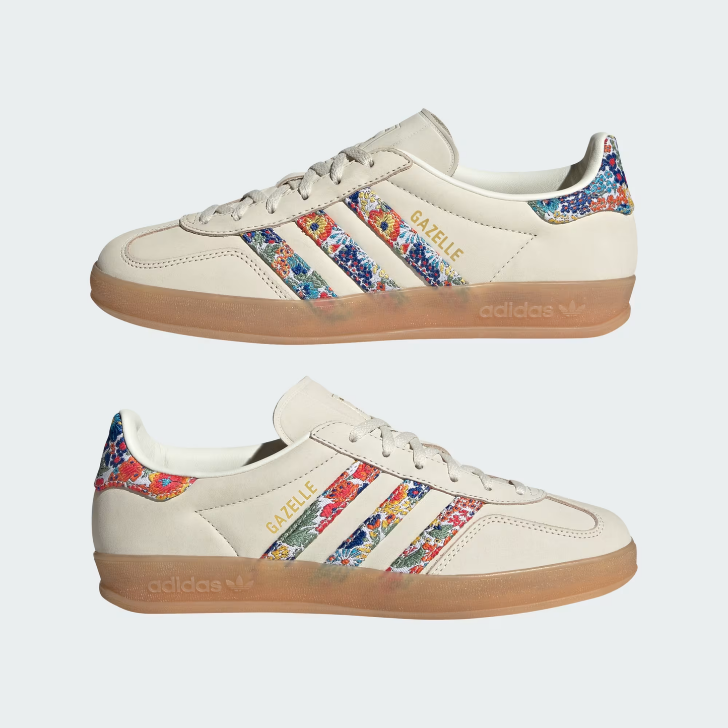 Samba London Off White  Gold Metallic  Gum