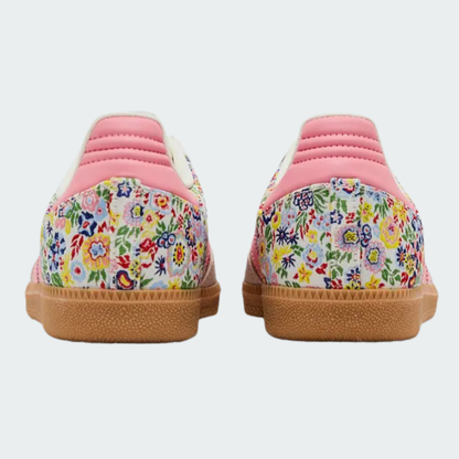Samba London Floral Embroidered Sneakers