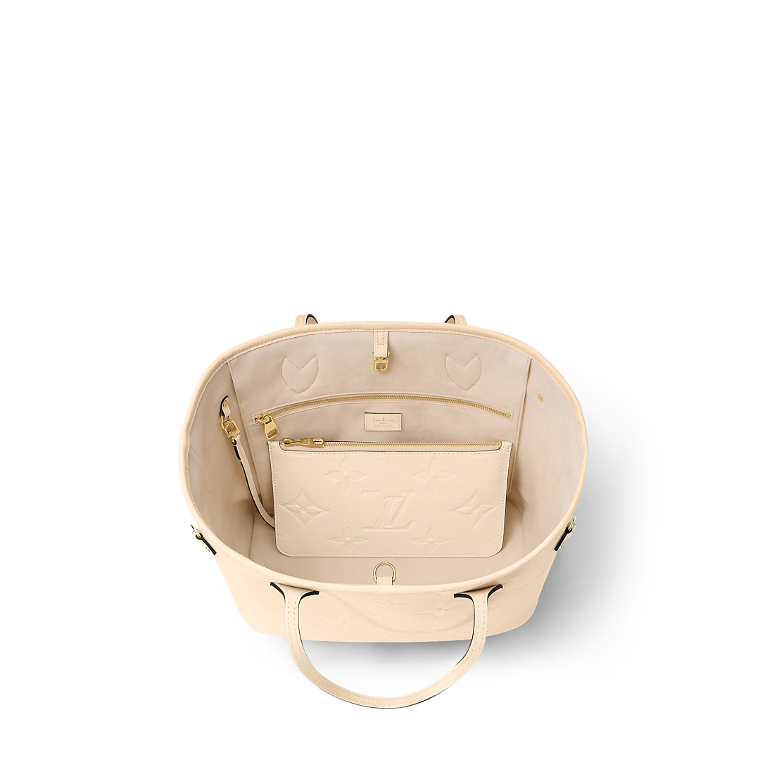 Never Full MM Monogram Empreinte Leather