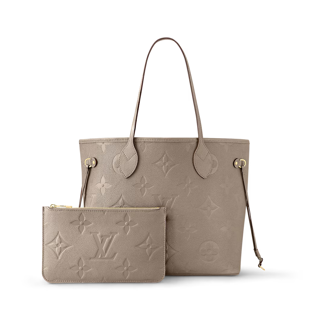 Never Full MM Monogram Empreinte Leather